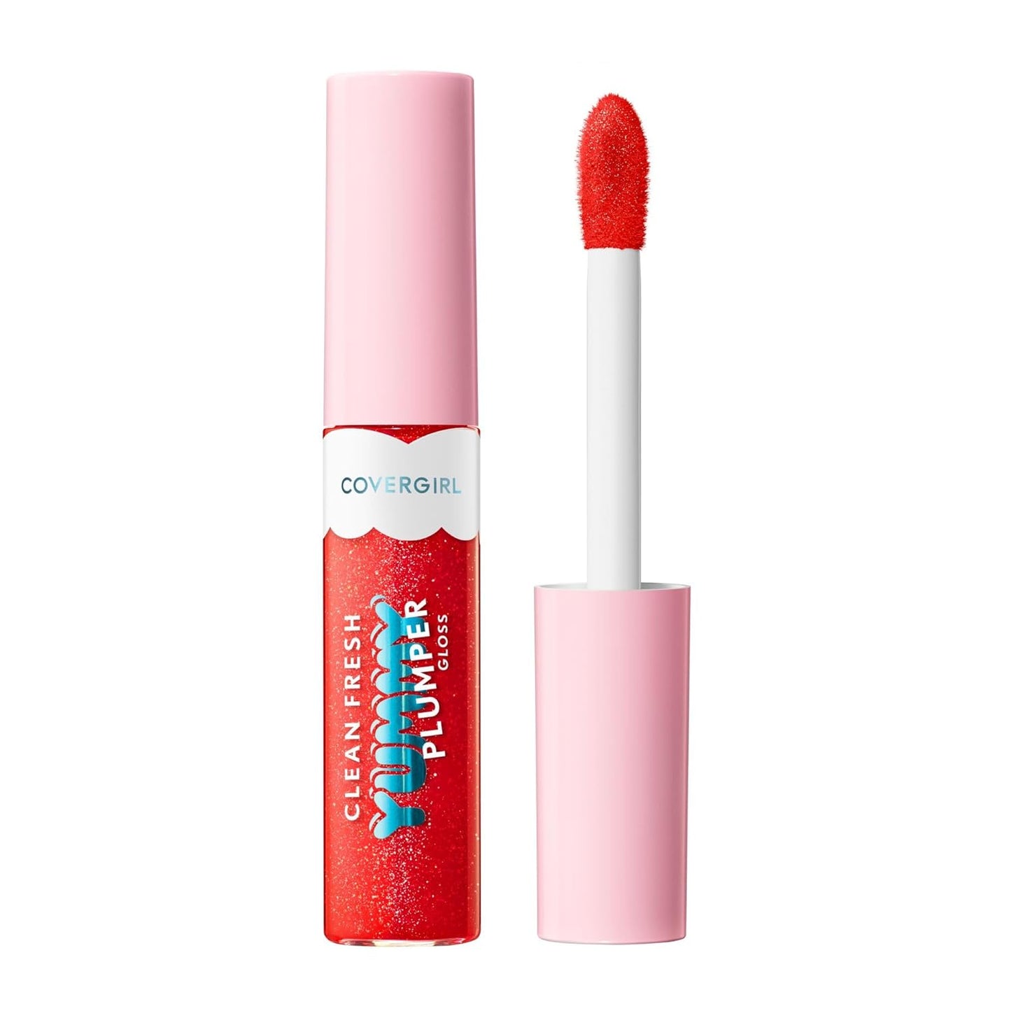 COVERGIRL Clean Fresh Yummy Gloss – Lip Gloss, Sheer, Natural Scents, Vegan Formula - Coconuts about You