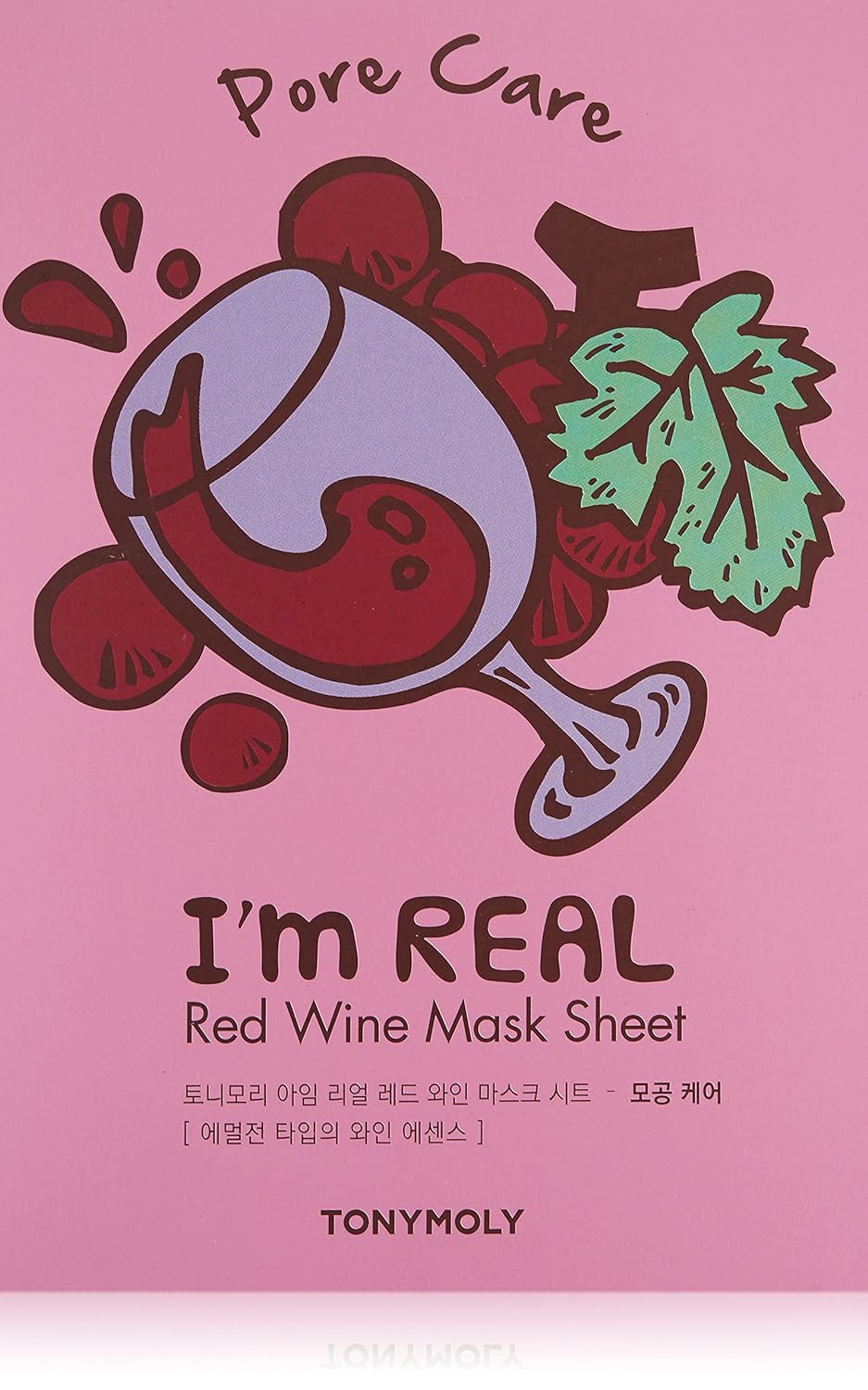 TONYMOLY I'M Real Rose Hydrating Mask Sheet, Pack of 1