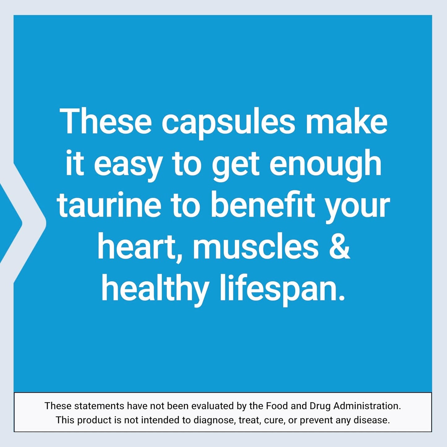 Life Extension Taurine, Pure Taurine Amino Acid Supplement, Heart, Liver and Brain Health, Longevity, Muscle and Exercise, 1000 Mg Dose, Non-Gmo, Gluten-Free - Two Pack - 90 Vegetarian Capsules X 2