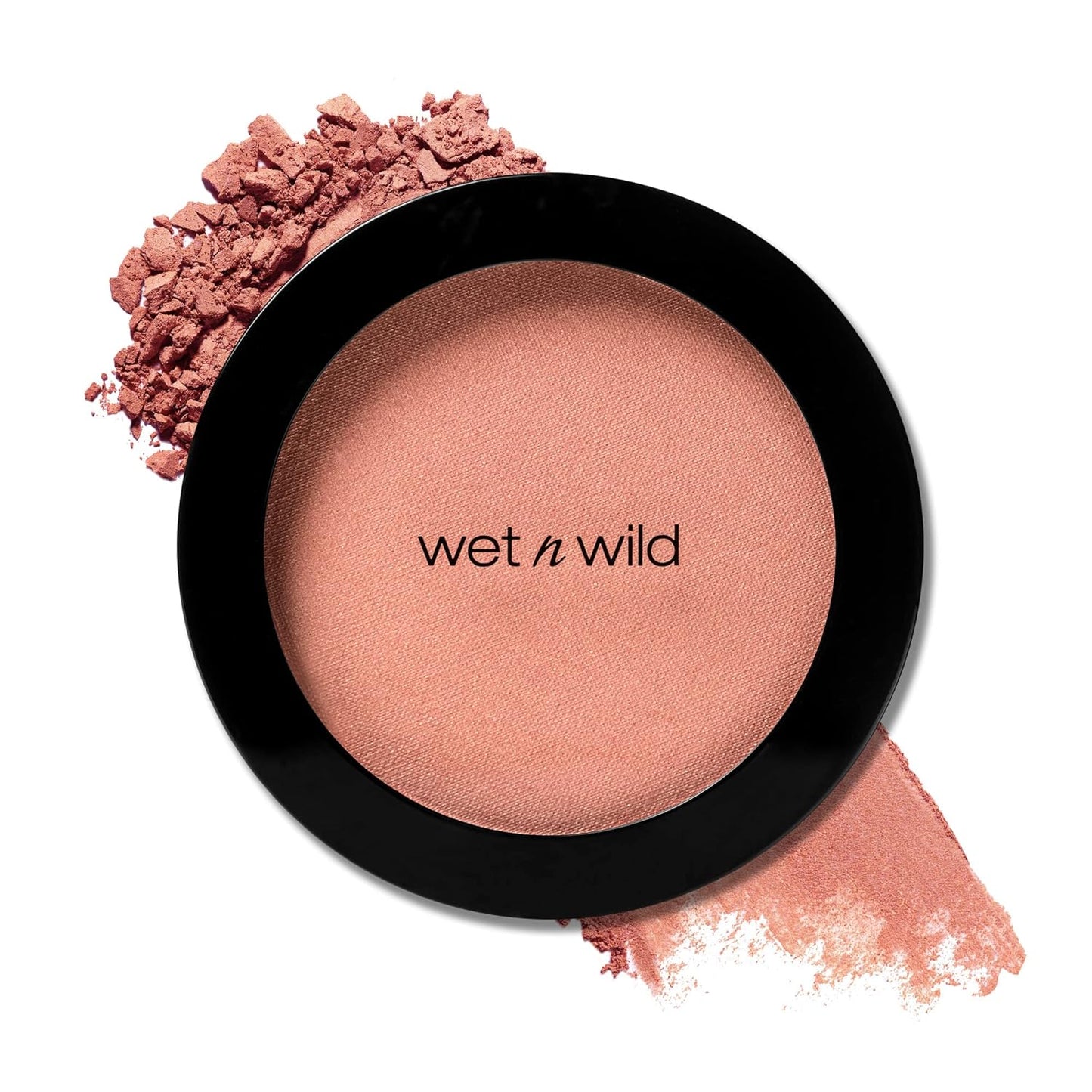 Wet N Wild Color Icon Blush, Effortless Matte Natural Sheer Glow & Seamless Blend, Luxuriously Infused Smooth Jojoba Oil, Cruelty-Free & Vegan - Pinch Me Pink