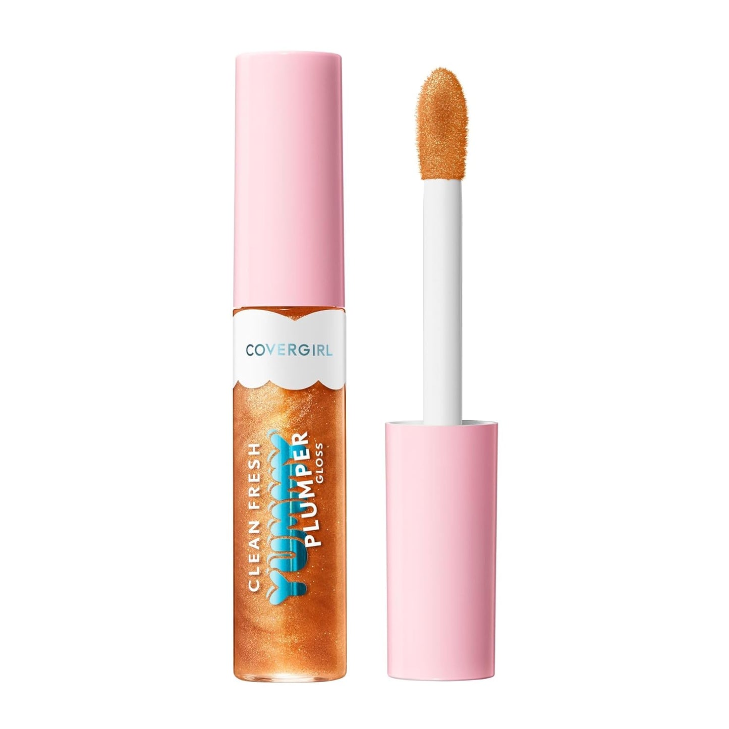 COVERGIRL Clean Fresh Yummy Gloss – Lip Gloss, Sheer, Natural Scents, Vegan Formula - Coconuts about You