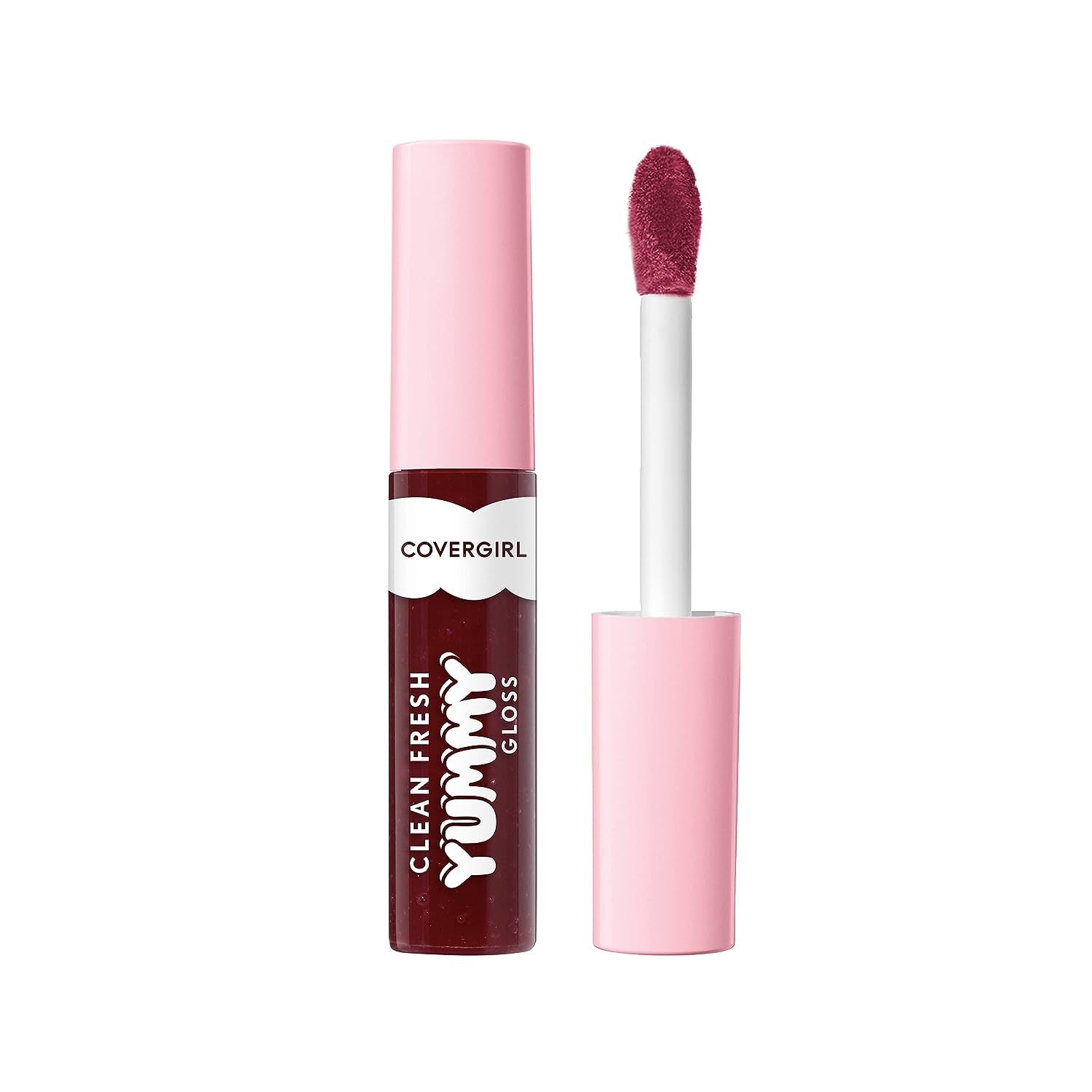 COVERGIRL Clean Fresh Yummy Gloss – Lip Gloss, Sheer, Natural Scents, Vegan Formula - Coconuts about You