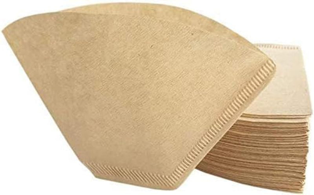 Coffee Filters #4, Natural Brown, 2 Pack of 100 Filters, TRTA11