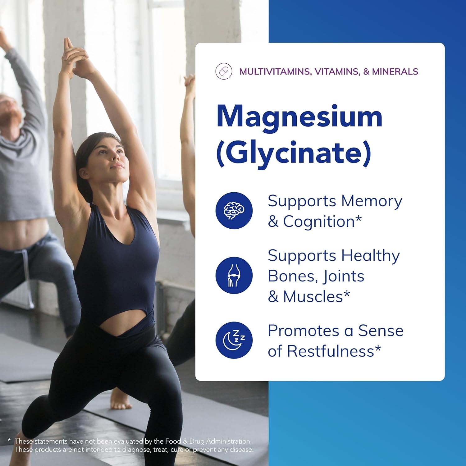 Pure Encapsulations Magnesium (Glycinate) - Supplement to Support Stress Relief, Sleep, Heart Health, Nerves, Muscles, and Metabolism* - with Magnesium Glycinate - 90 Capsules