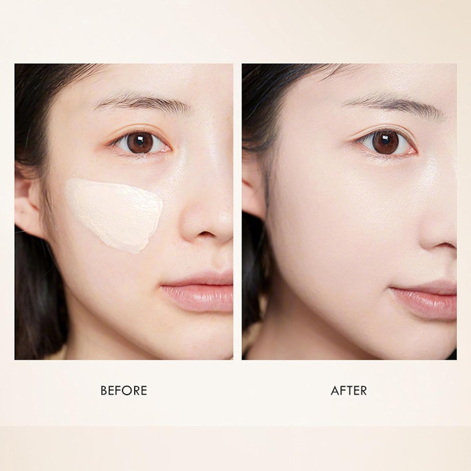 Flawless Soft Matte Liquid Foundation, Healthy Skin Liquid Makeup Foundation, Full Coverage Liquid Foundation Active Wear Makeup, up to 24 Hours Wear (Ivory White, L)