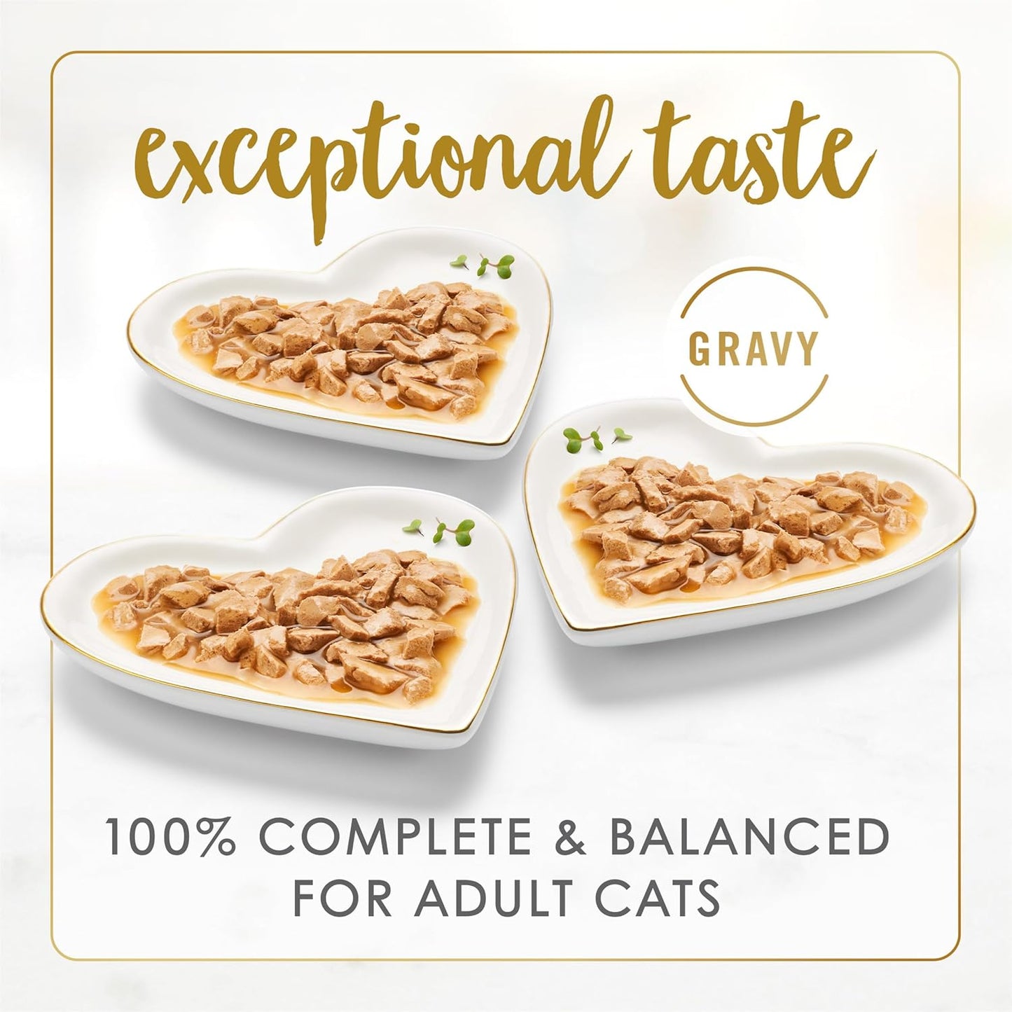 Purina Fancy Feast Gravy Lovers Poultry and Beef Grilled Gourmet Wet Cat Food Variety Pack - (Pack of 24) 3 Oz. Cans