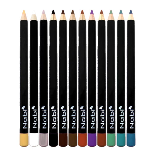 12 Colors Eyeliner Pencil Set, High Pigmented Eye Makeup Soft Pencils, Long Wearing, Deep and Rich in Color, Smooth Ultra Fine