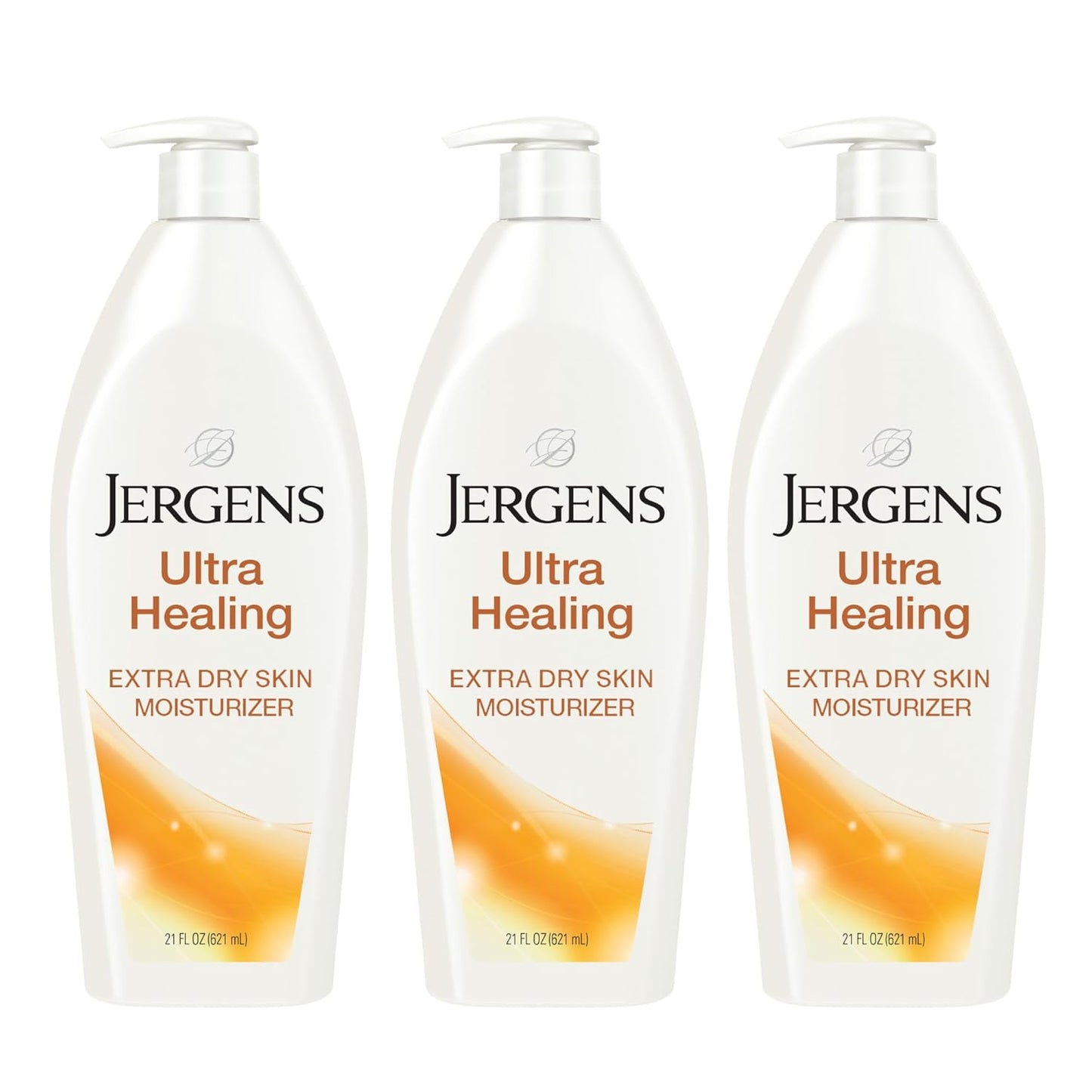Jergens Ultra Healing Dry Skin Moisturizer, Body and Hand Lotion for Dry Skin, for Quick Absorption into Extra Dry Skin, with HYDRALUCENCE Blend, Vitamins C, E, and B5, 32 Ounce
