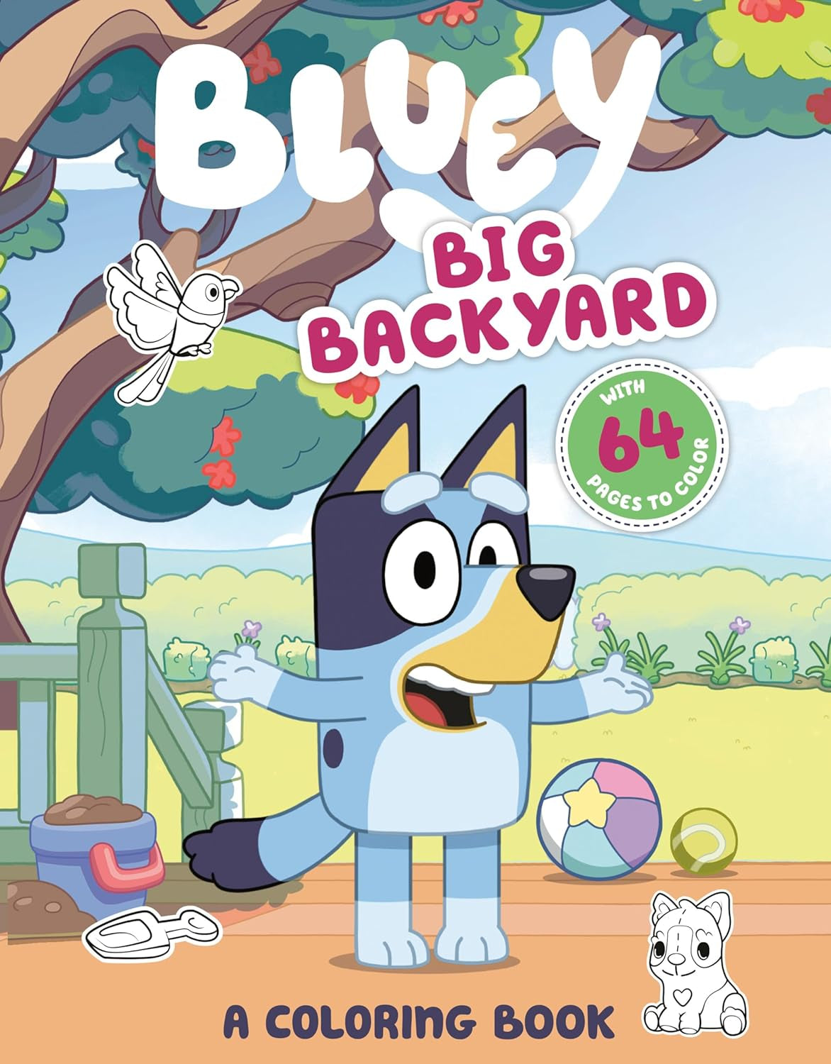 Bluey: Big Backyard: a Coloring Book