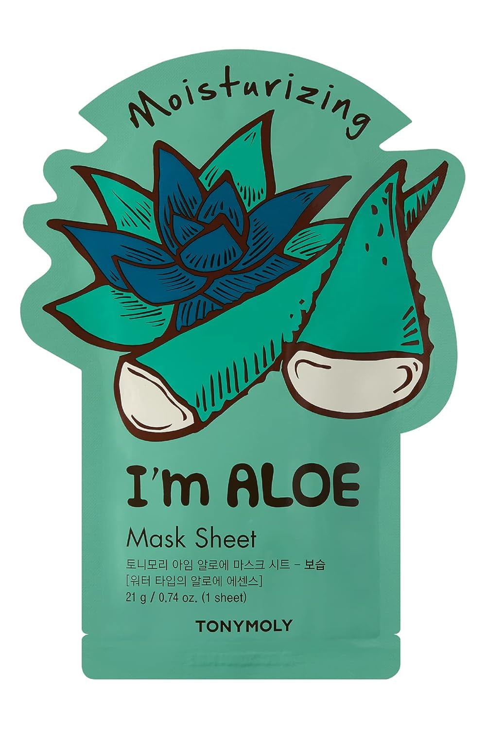 TONYMOLY I'M Real Rose Hydrating Mask Sheet, Pack of 1