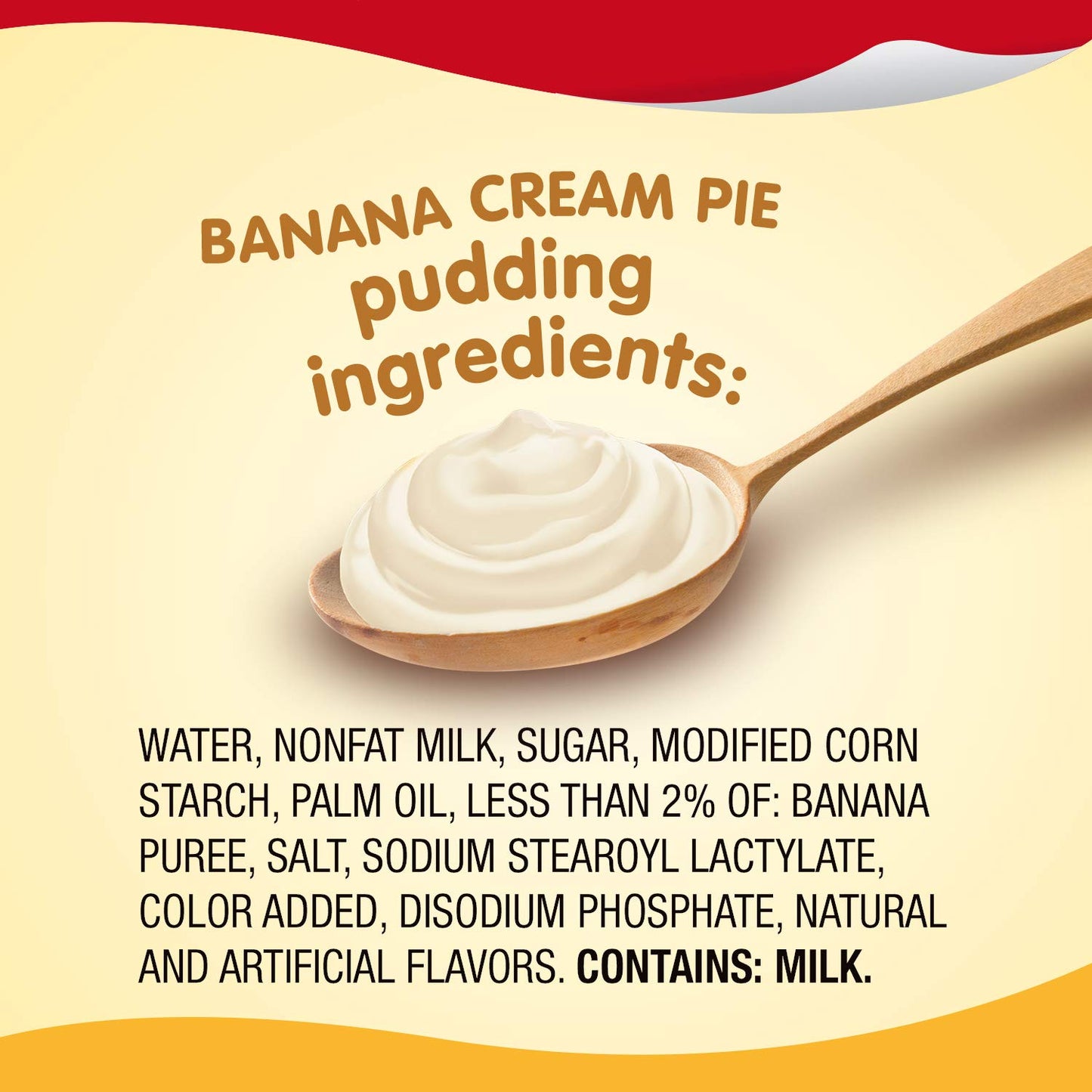 Snack Pack Banana Cream Pie Pudding Cups, 4 Ct