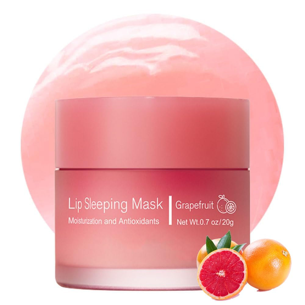 Sleeping Lip Mask, Nourish & Hydrate Lip Mask with Vitamin C, Antioxidants, Lip Balm, Lip Skin Care, Improve Lip Color, Reduce Lip Lines