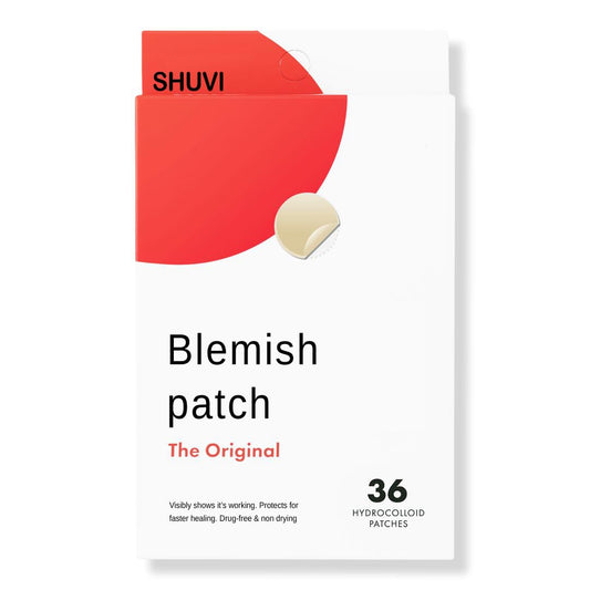 Shuvi Hydrocolloid Acne Blemish Patch - Zits and Blemishes Treatment, All Night or Day Adhesion, Vegan-Friendly, Cruelty-Free - 36 Count
