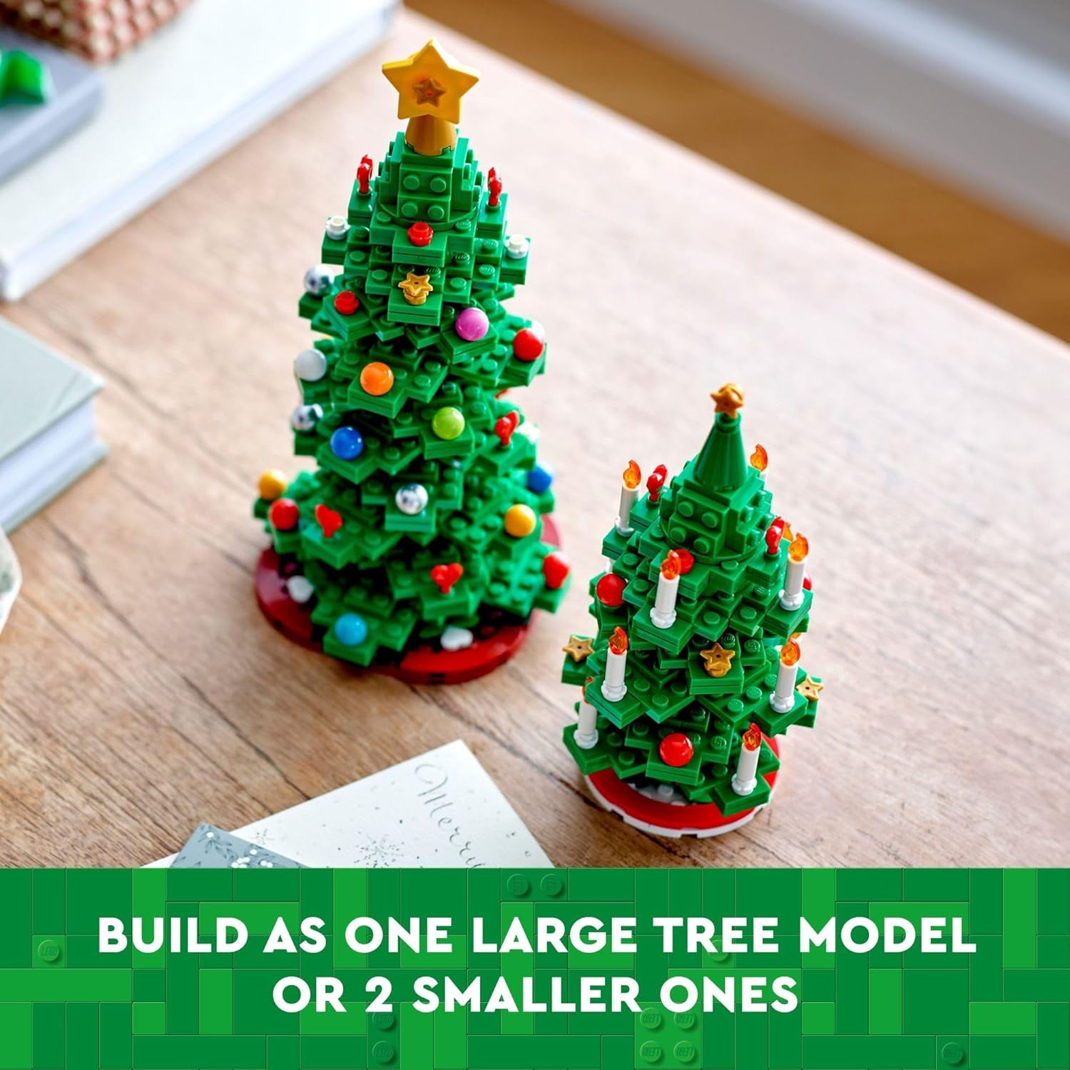 LEGO Christmas Tree - Building Toys for Kids, Boys & Girls, Ages 12+ - Mini Christmas Tree Decorations for Tabletop & Home - Gifts for Boys & Girls - 40573