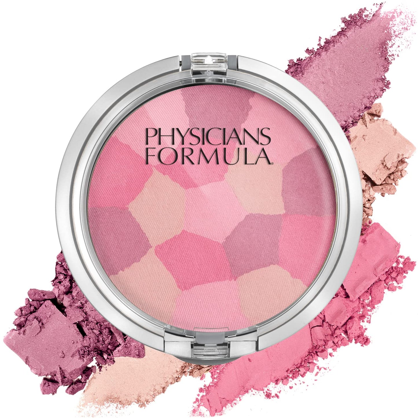Physicians Formula Powder Palette Multi-Colored Blush Powder Blushing Rose, Dermatologist Tested