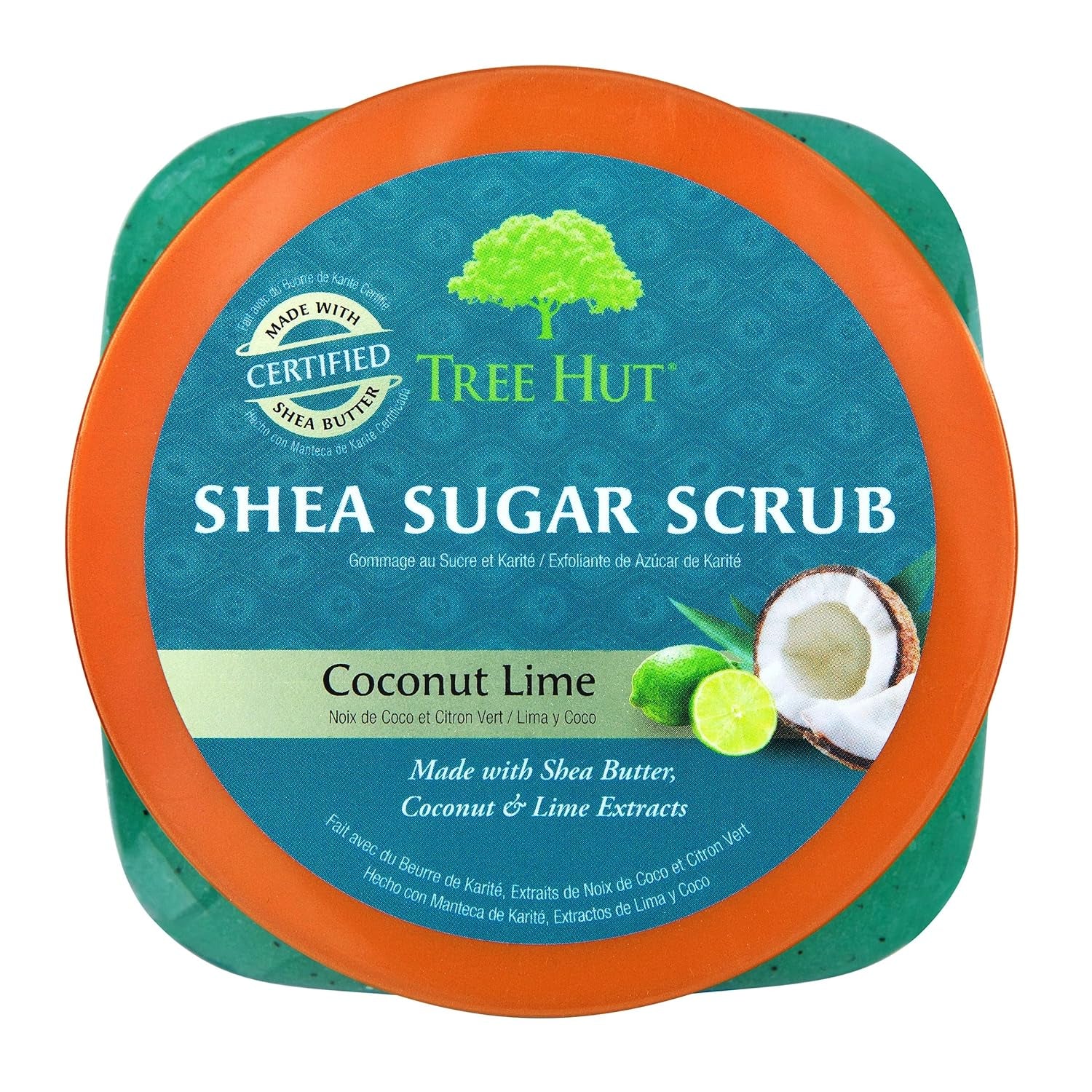 Tree Hut Shea Sugar Body Scrub Coconut Lime 18 Oz