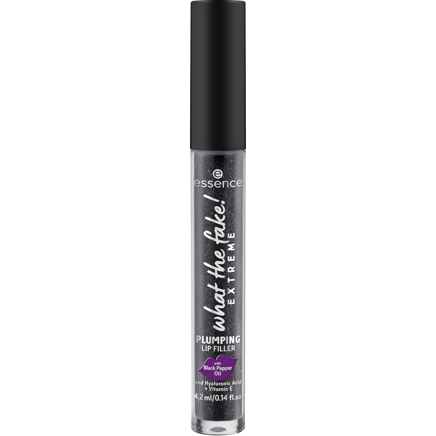 Essence | What the Fake! Plumping Lip Filler | Volumizing Lip Gloss Made with Hyaluronic Acid and Vitamin E | Vegan & Cruelty Free, Gluten Free | Free from Fragrance & Parabens (02 | Oh My Nude!)