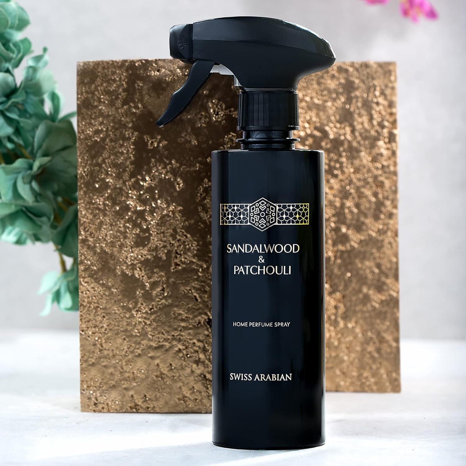 Swiss Arabian Sandalwood and Patchouli Air Freshener - Luxury Products from Dubai - Home Fragrance Room Spray - Your Home'S Signature Aroma - 10.14 Oz