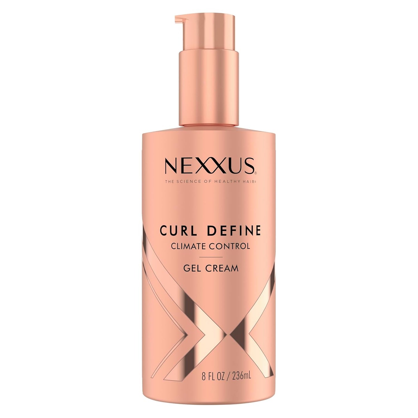 Nexxus Climate Control Gel Cream Curl Define for Cashmere Curls, with Styleprotect Technology 8 Oz