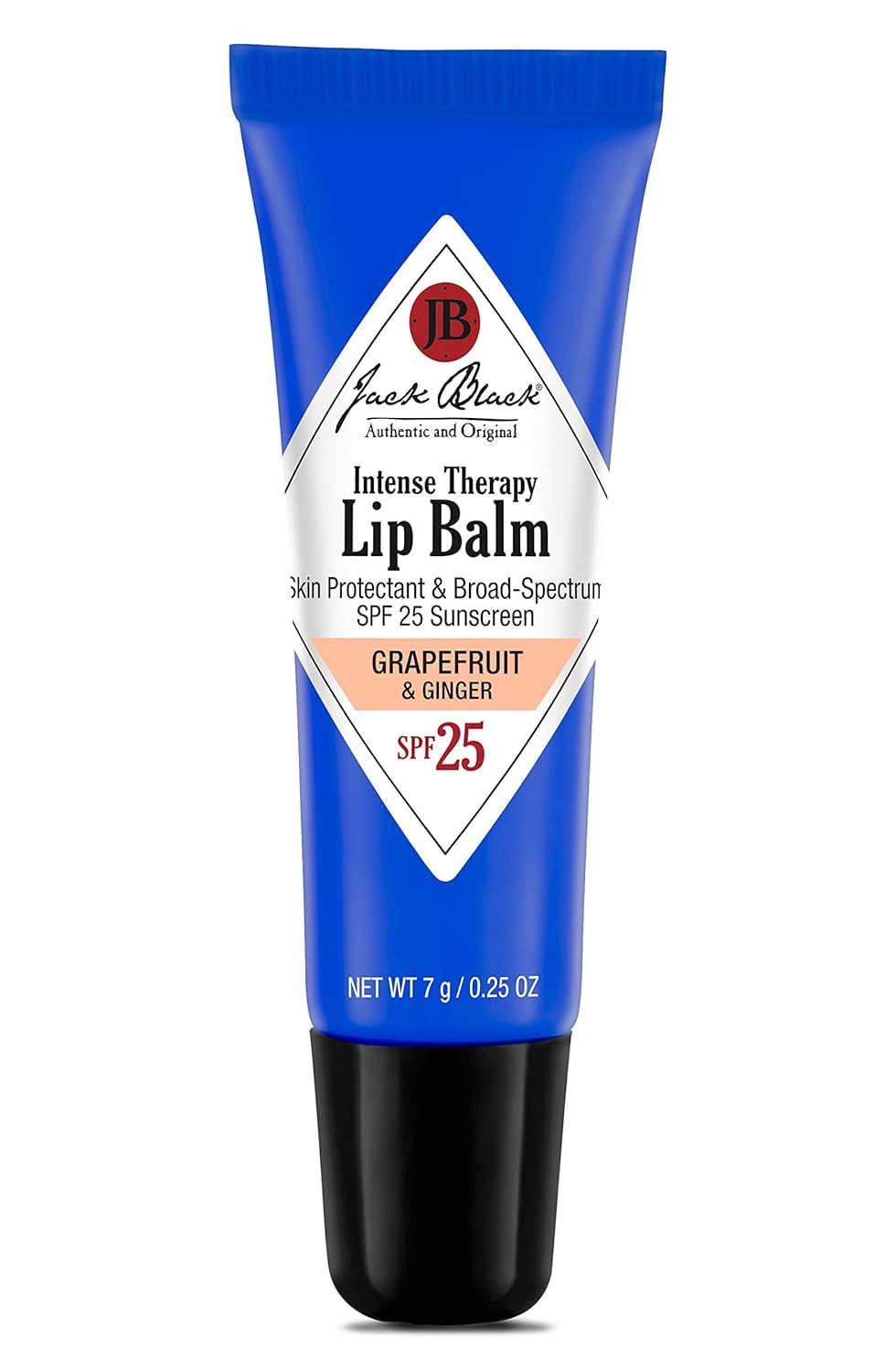 Jack Black Intense Therapy Lip Balm Stocking Stuffers for Adults, Jack Black Lip Balm SPF 25, Lip Sunscreen, SPF Lip Balm for Chapped Lips, Lip SPF, Lip Moisturizer, Lip Balm with SPF, Small Gifts