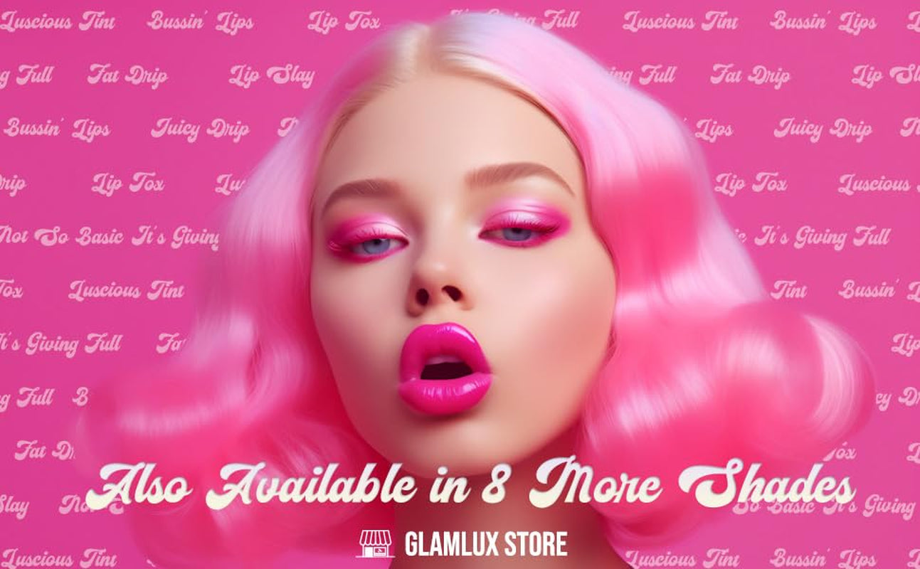 Lip Injection Fake a Lip Flip! (Not so Basic) Plumping Gloss, Lip Plumping Booster Syringe Fuller Lips Instantly, Natural Lip Enhancer, Ultra Hydrating, Volumizes, Plump & Pout Girls & Women