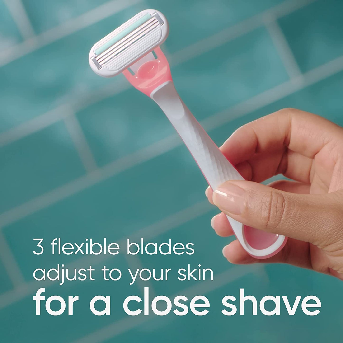Gillette Venus Sensitive Women'S Disposable Razors - Single Package of 3 Razors