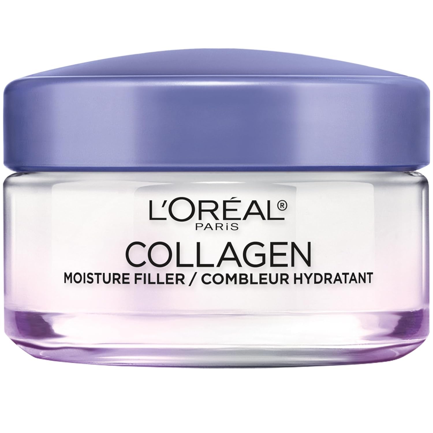 L'Oreal Paris Collagen Daily Face Moisturizer, Reduce Wrinkles, Face Cream 3.4 Oz