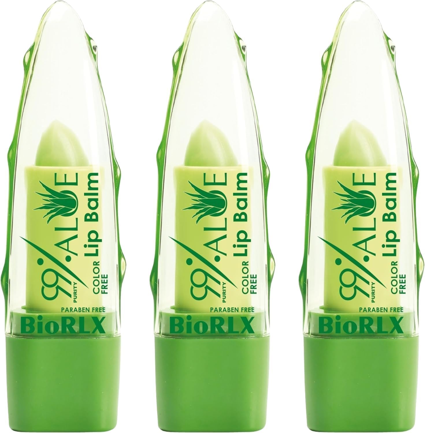 Biorlx Collagen & Aloe Vera Lip Balm - Advanced Anti-Aging Lip Care for Youthful and Hydrated Lips (Collagen, 0.12 Ounce (Pack of 1))