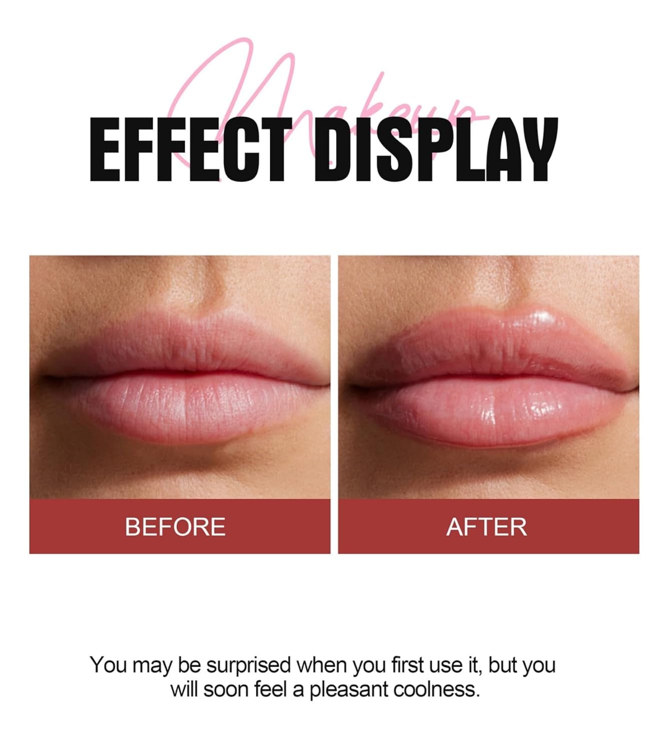 Lip Plumping Lip Gloss Needle Tube Shape, Slightly Spicy Lip Glow Oil Transparent or Shimmer Glass Mirror Glossy Lip Balm Long Lasting Nourishing Lip Care Lipstick Makeup (Color 02)