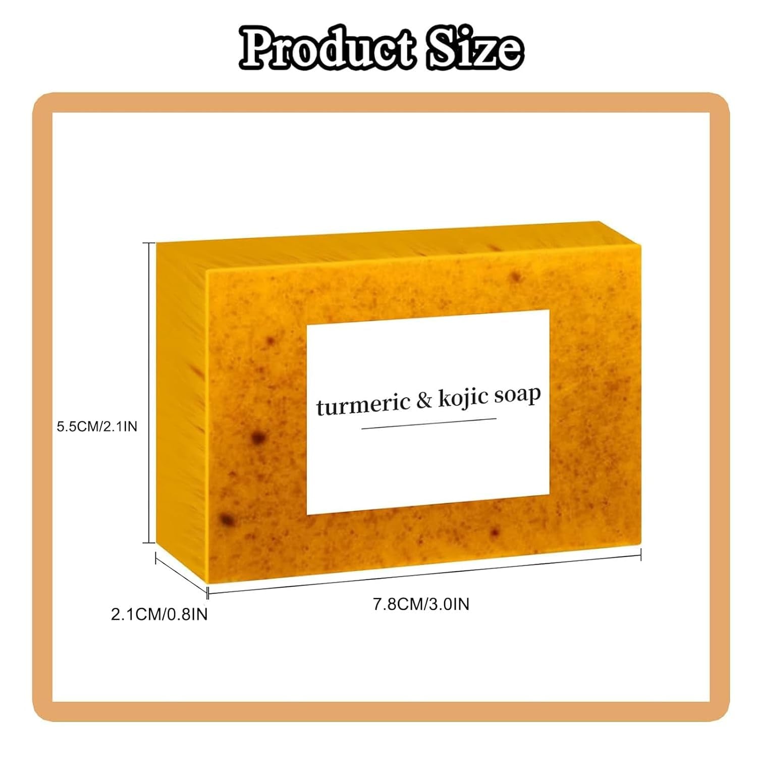 3PCS Honey Glow Lemon Turmeric Soap for Face and Body, Natural Turmeric Handmade Soap for All Skin Types