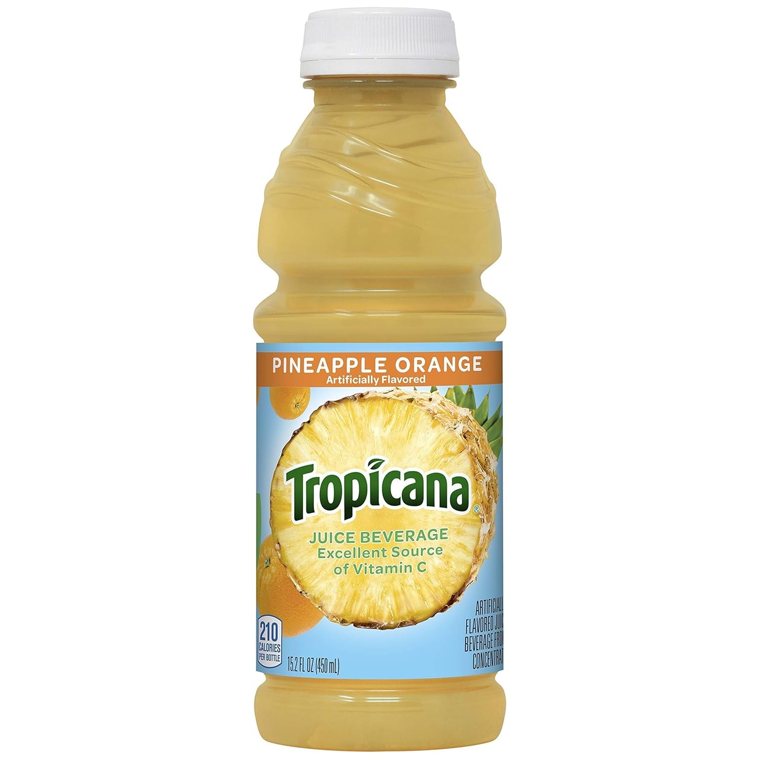 Tropicana 100% Juice, Orange Strawberry, 10 Fl Oz Bottle (Pack of 24)