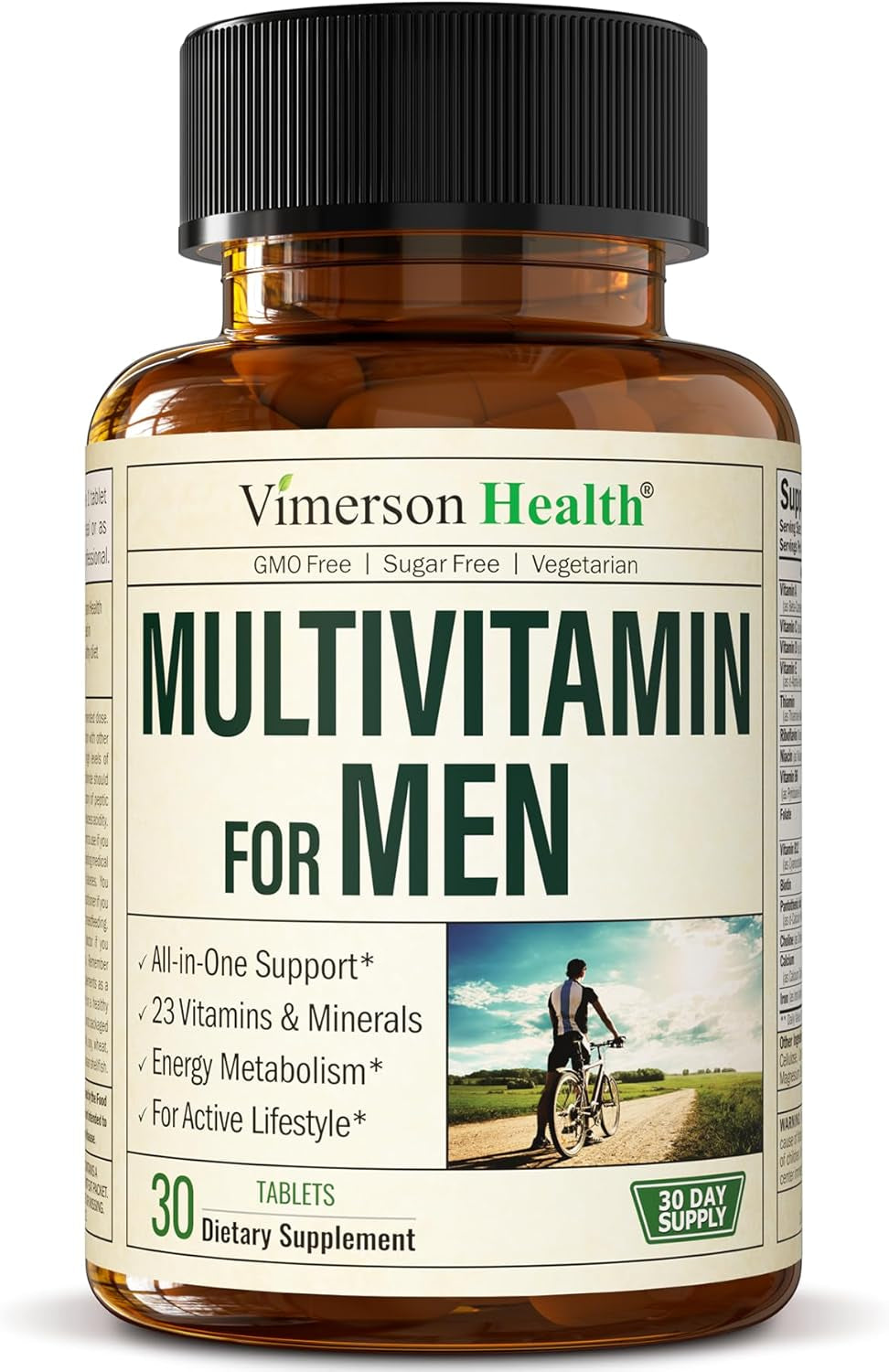 Multivitamin for Men - Daily Mens Multivitamins & Multiminerals with Vitamin A, C, D, E, B12, Zinc & More Essential Vitamins for Men - Mens Vitamins for Energy, Focus, and Mens Health. 60 Capsules