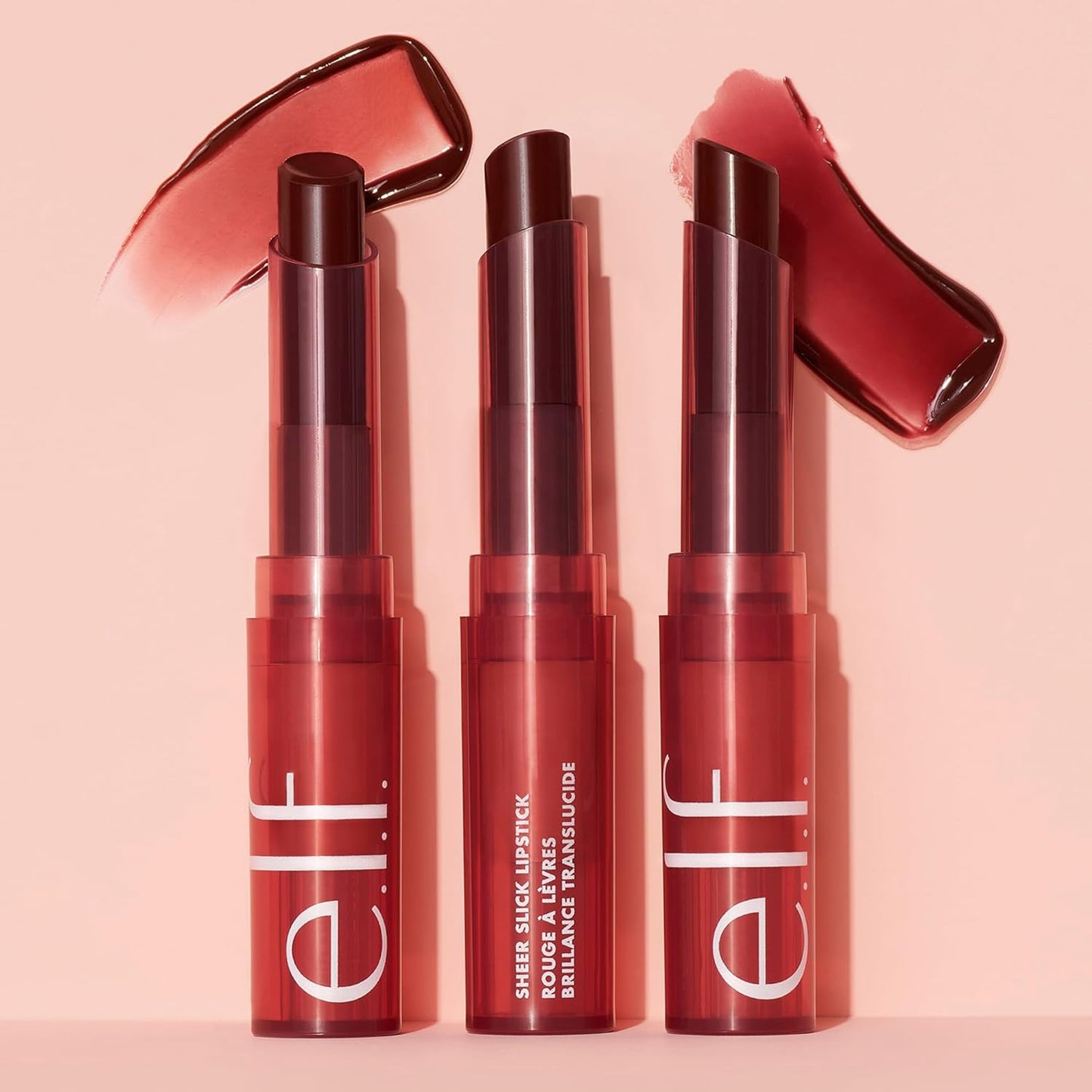 E.L.F. Sheer Slick Lipstick, Hydrating Lipstick for Sheer Color with a Shiny Finish, Infused with Vitamin E, Vegan & Cruelty-Free, Black Cherry