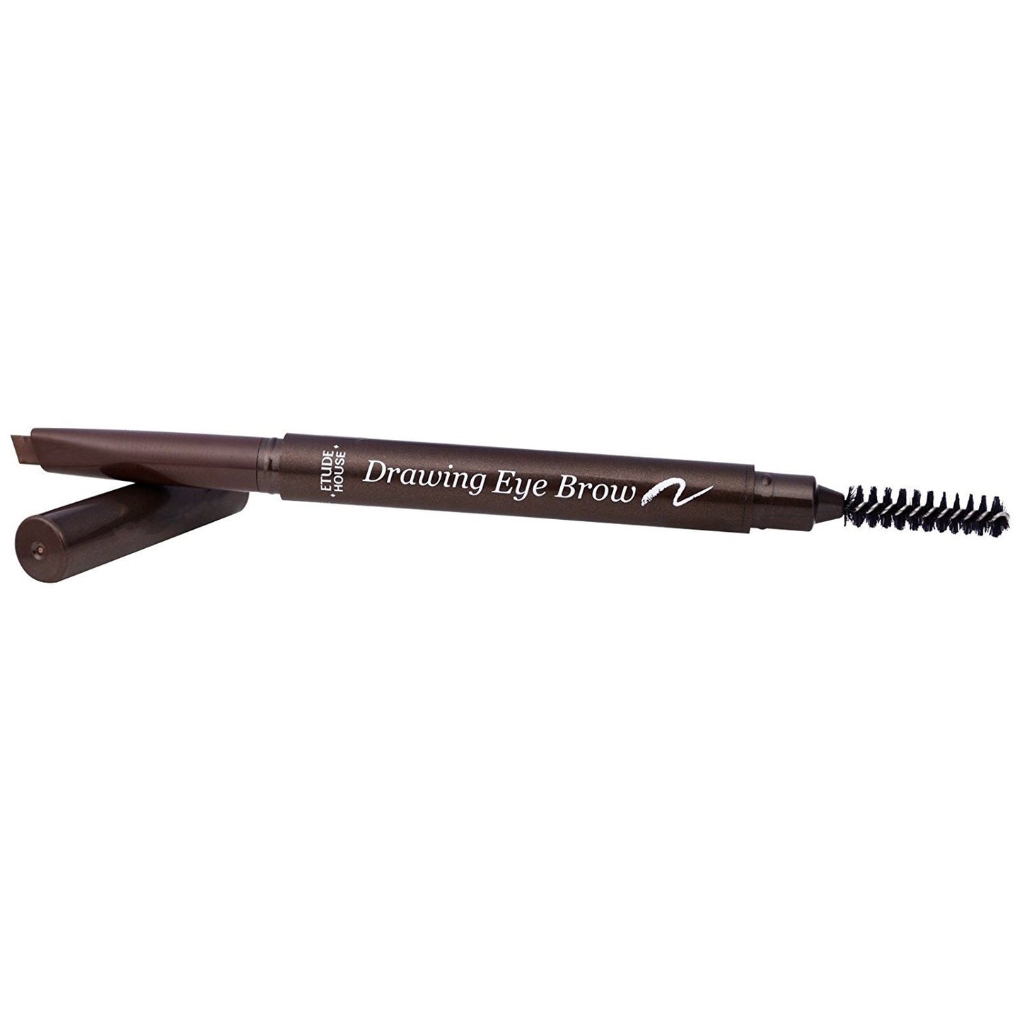 ETUDE Drawing Eye Brow #2 Grey Brown | Long Lasting Eyebrow Pencil for Soft Textured Natural Daily Look Eyebrow Makeup