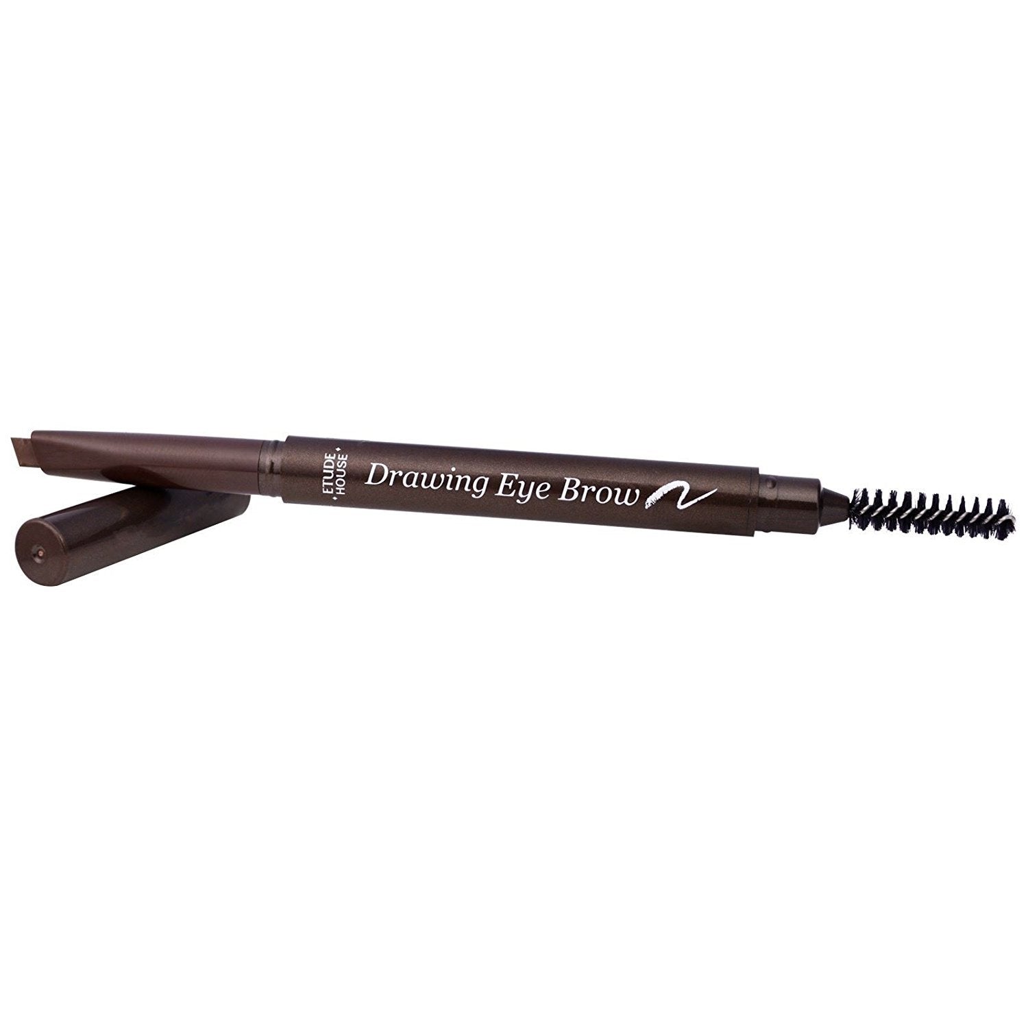 ETUDE Drawing Eye Brow #2 Grey Brown | Long Lasting Eyebrow Pencil for Soft Textured Natural Daily Look Eyebrow Makeup