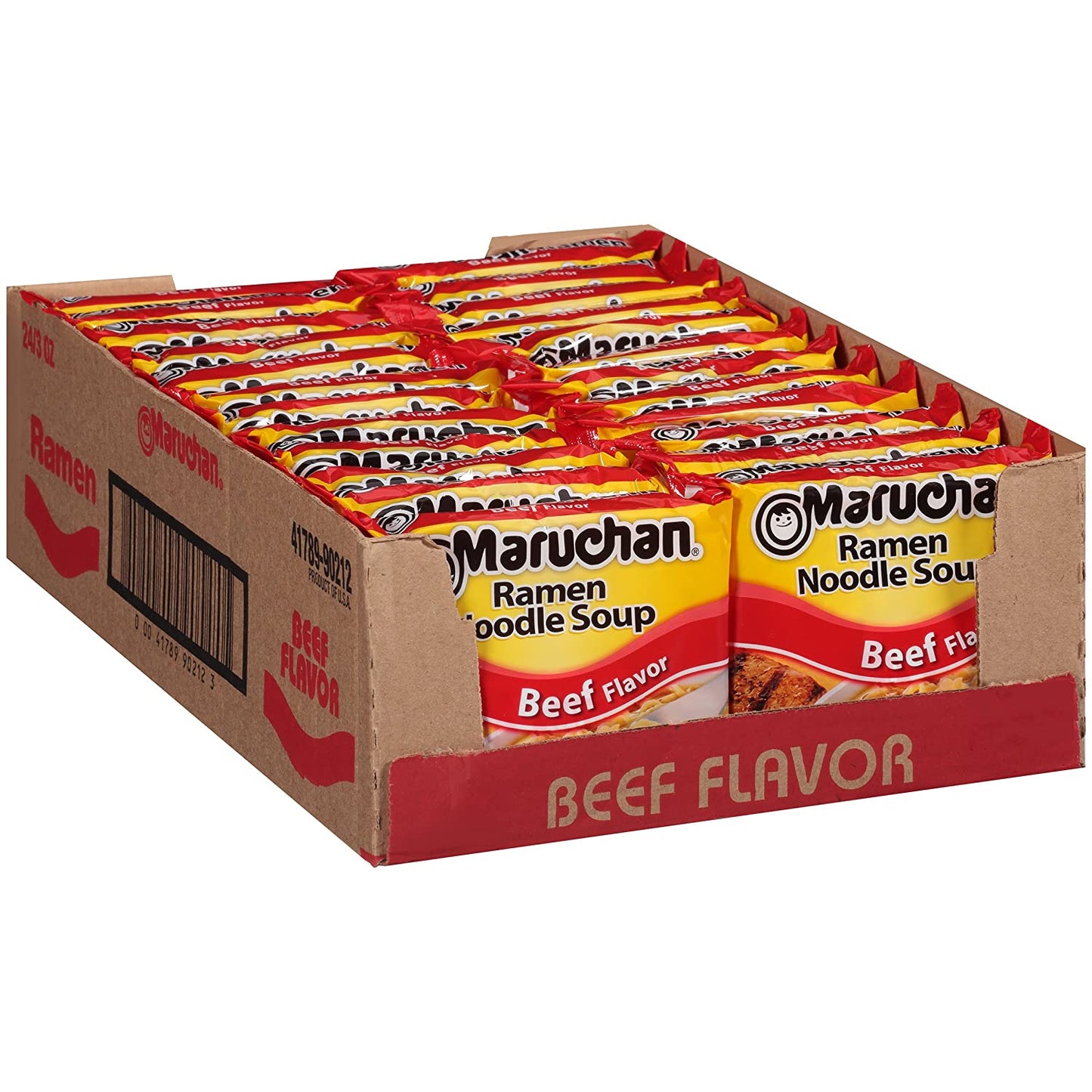 Maruchan Ramen Chicken, Instant Ramen Noodles, Ready to Eat Meals, 3 Oz, 24 Count