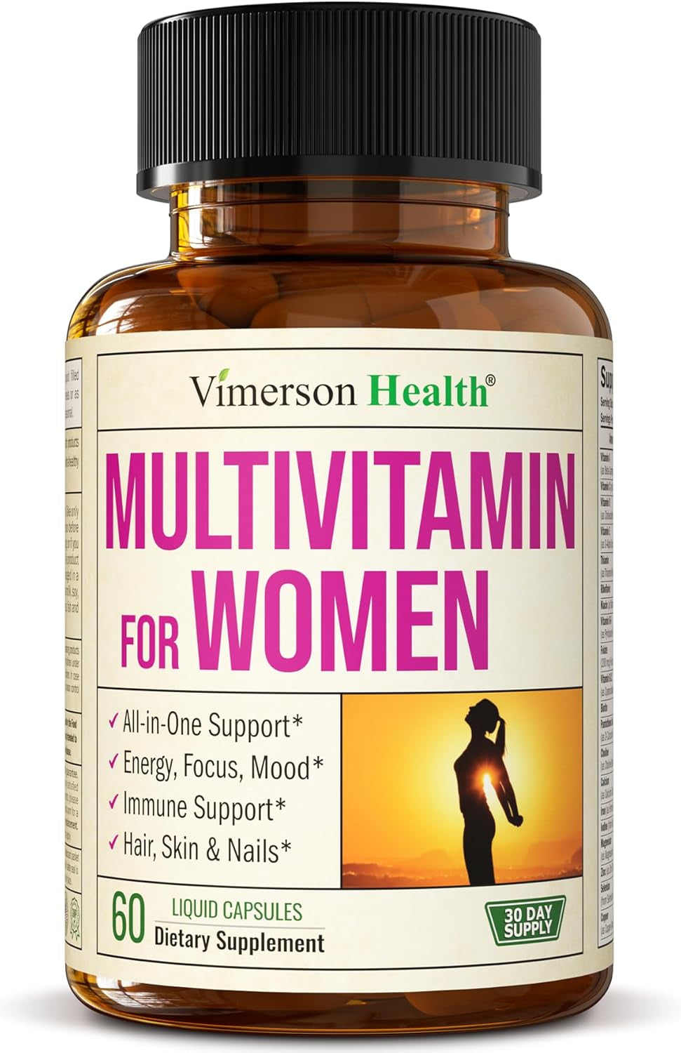 Multivitamin for Men - Daily Mens Multivitamins & Multiminerals with Vitamin A, C, D, E, B12, Zinc & More Essential Vitamins for Men - Mens Vitamins for Energy, Focus, and Mens Health. 60 Capsules