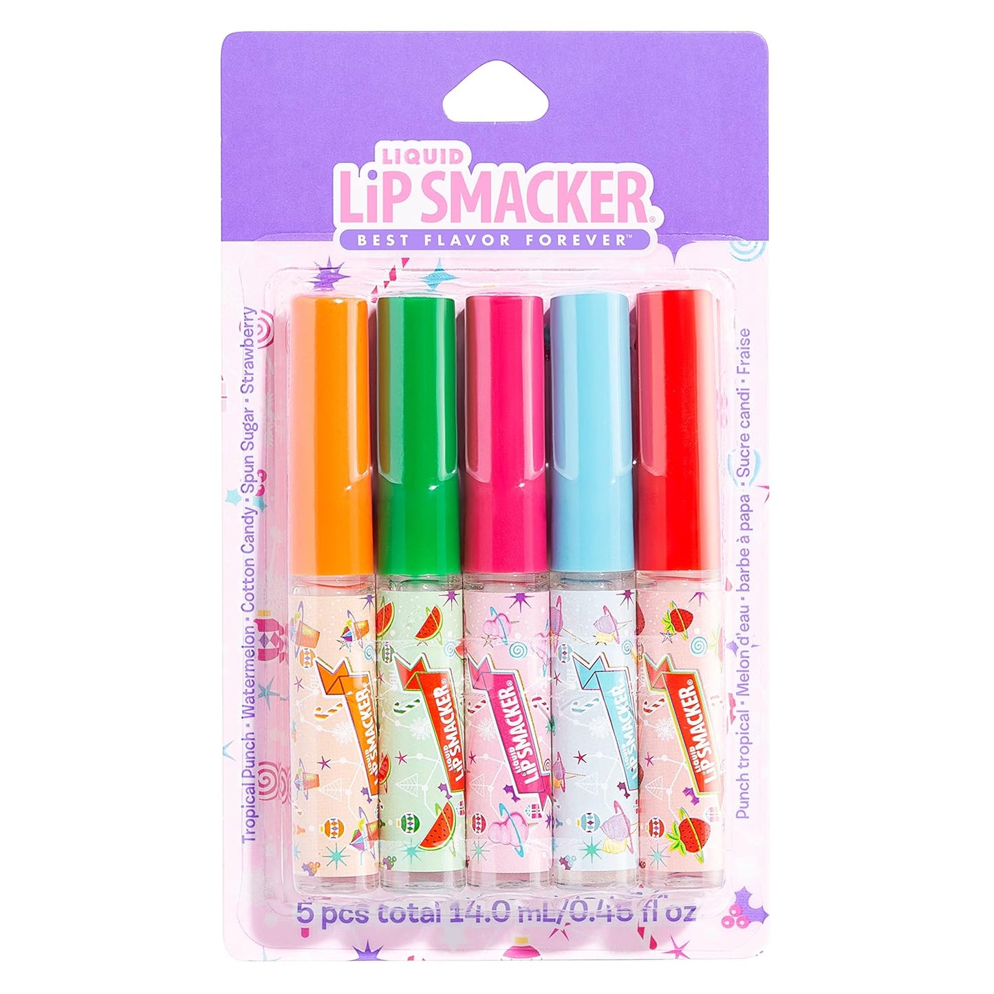 Lip Smacker Liquid Lip Gloss Friendship Pack, 5 Count