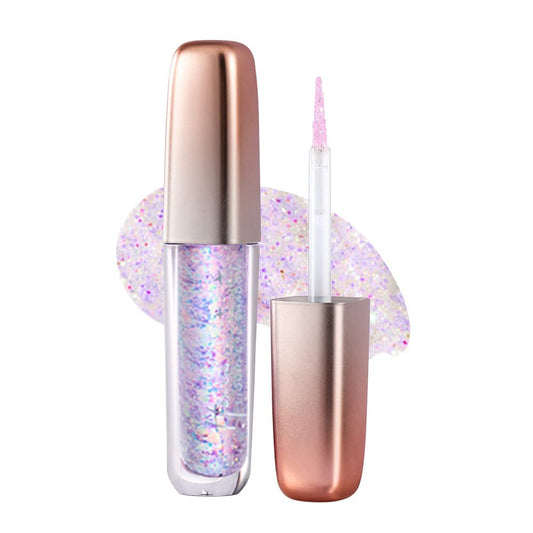 Beauty Liquid Glitter Eyeshadow, Metallic Glitter Shimmer Eye Looks Waterproof Long Lasting Quick-Drying Sparkling Eye Shadow Makeup (2G) L05