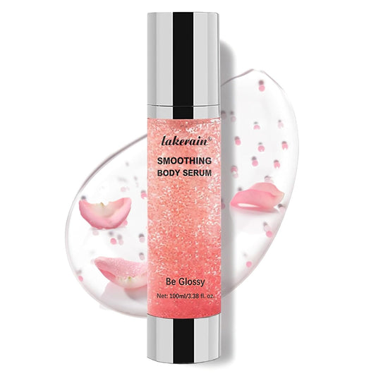 Smoothing Body Serum for Wrinkles - Gloosy Body Serum for Women Silky Smooth Skin, Anti-Aging & Firming - Skin Tightening Serum Visible Results, Body Smoothing Serum Infused with Collagen, Vitamin E