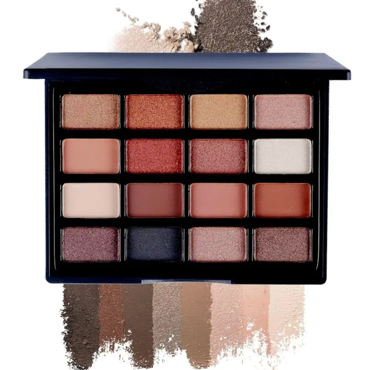 16 Colors Eye Shadow Pallette Mini Travel Size Cosmetic Matte Eyeshadow Cream Makeup Palette Shimmer Eyeshadow Eye Make-Up