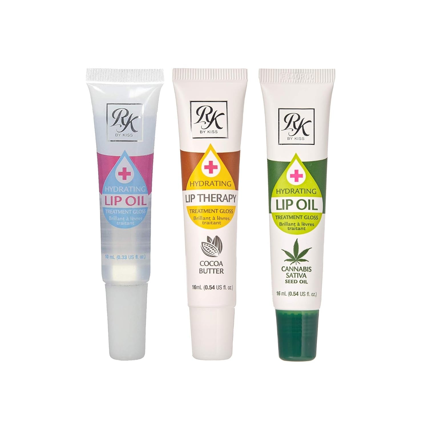 Ruby Kisses Hydrating Lip Oil Clear RLO01 (2 PACK)