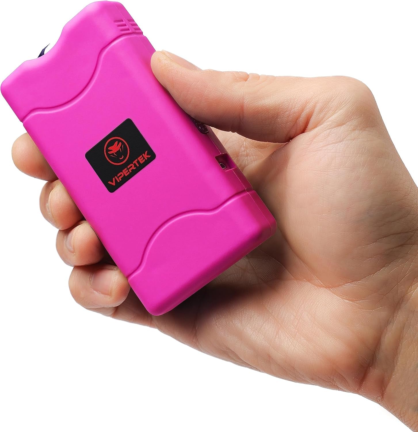 VIPERTEK VTS-880 Mini Stun Gun for Self Defense Rechargeable with LED Flashlight