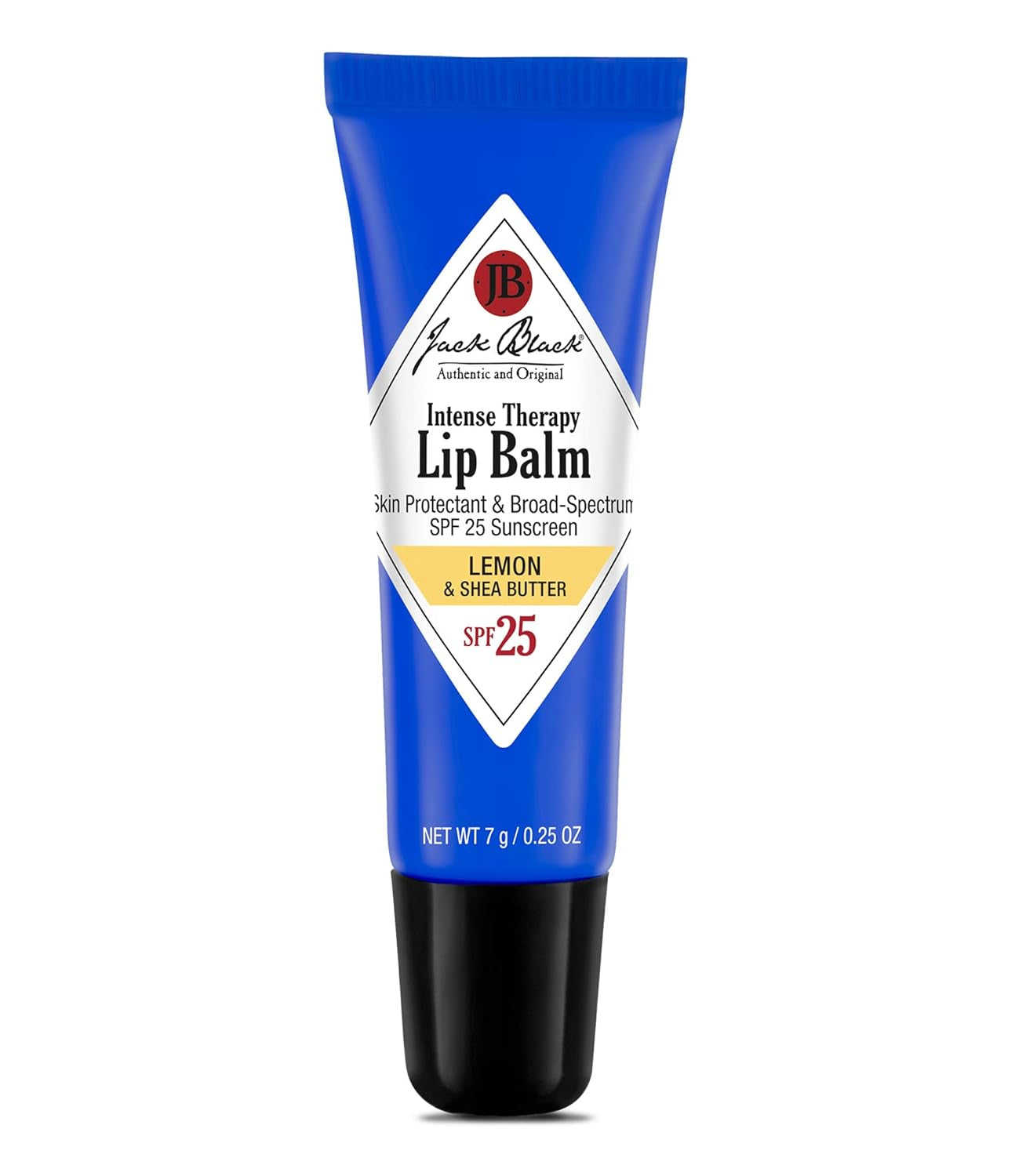 Jack Black Intense Therapy Lip Balm Stocking Stuffers for Adults, Jack Black Lip Balm SPF 25, Lip Sunscreen, SPF Lip Balm for Chapped Lips, Lip SPF, Lip Moisturizer, Lip Balm with SPF, Small Gifts