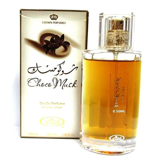 Al-Rehab Choco Musk Eau De Spray Perfume (50 Ml/1.65 Fl. Oz)- 2 Pack