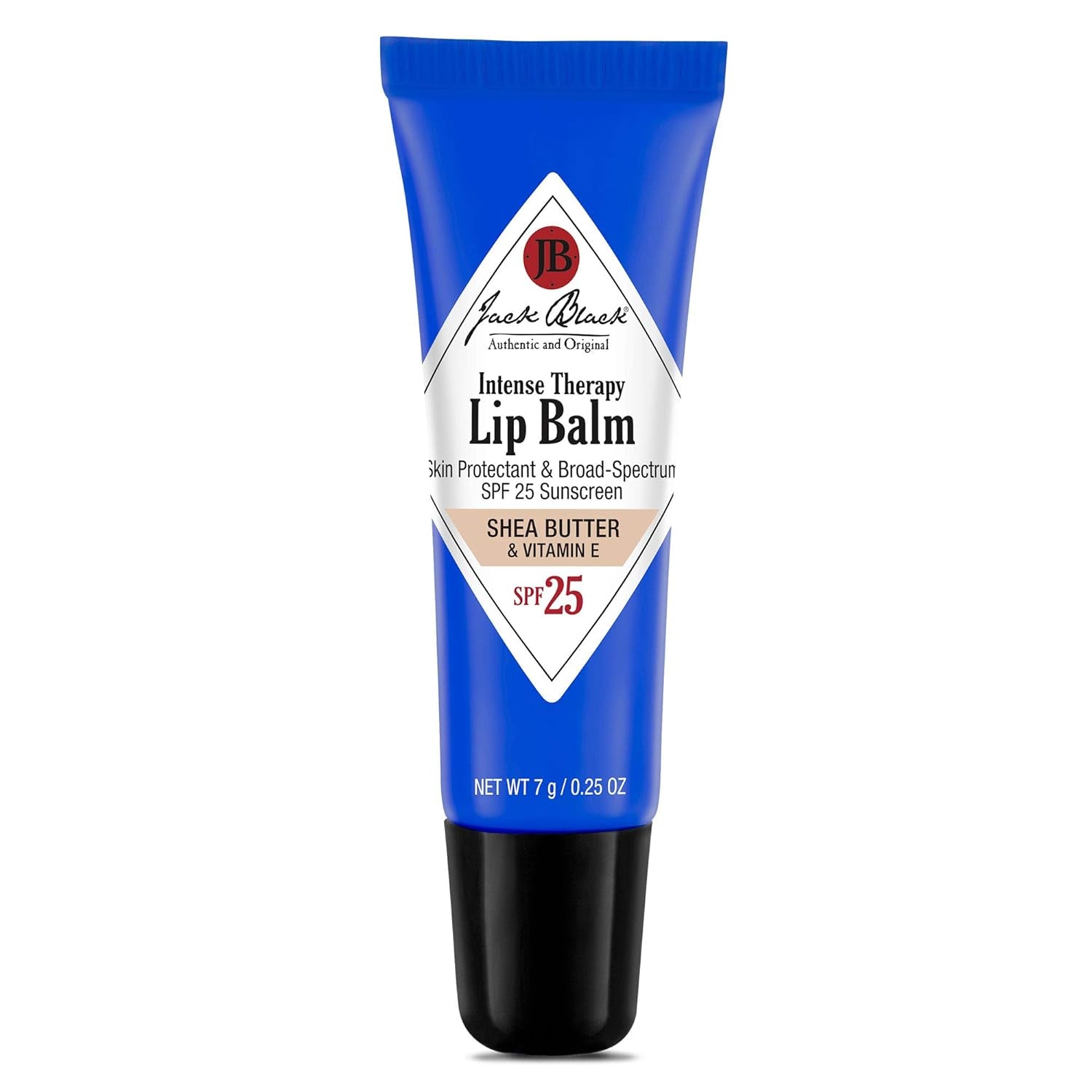 Jack Black Intense Therapy Lip Balm Stocking Stuffers for Adults, Jack Black Lip Balm SPF 25, Lip Sunscreen, SPF Lip Balm for Chapped Lips, Lip SPF, Lip Moisturizer, Lip Balm with SPF, Small Gifts