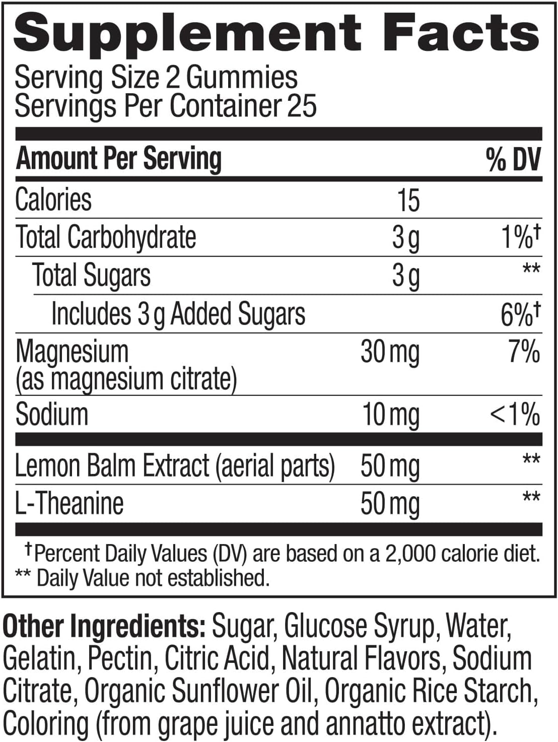 OLLY Kids Chillax Gummies, L-Theanine, Magnesium, Lemon Balm, Chewable Supplement, Sherbet Flavor with Other Natural Flavor - 50 Count