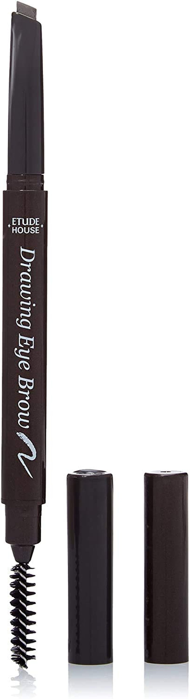 ETUDE Drawing Eye Brow #2 Grey Brown | Long Lasting Eyebrow Pencil for Soft Textured Natural Daily Look Eyebrow Makeup