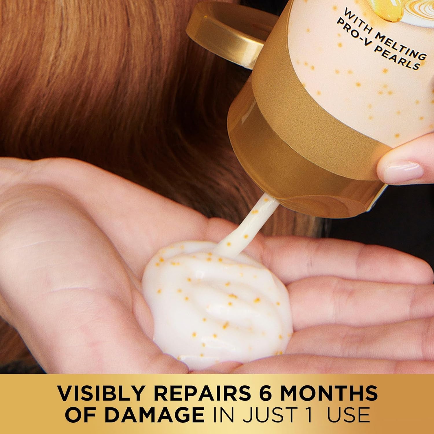 Pantene Miracle Rescue Deep Conditioner - Melting Pro-V Pearls for Dry, Damaged or Color-Treated Hair, Softens and Repairs, 8.0 Oz