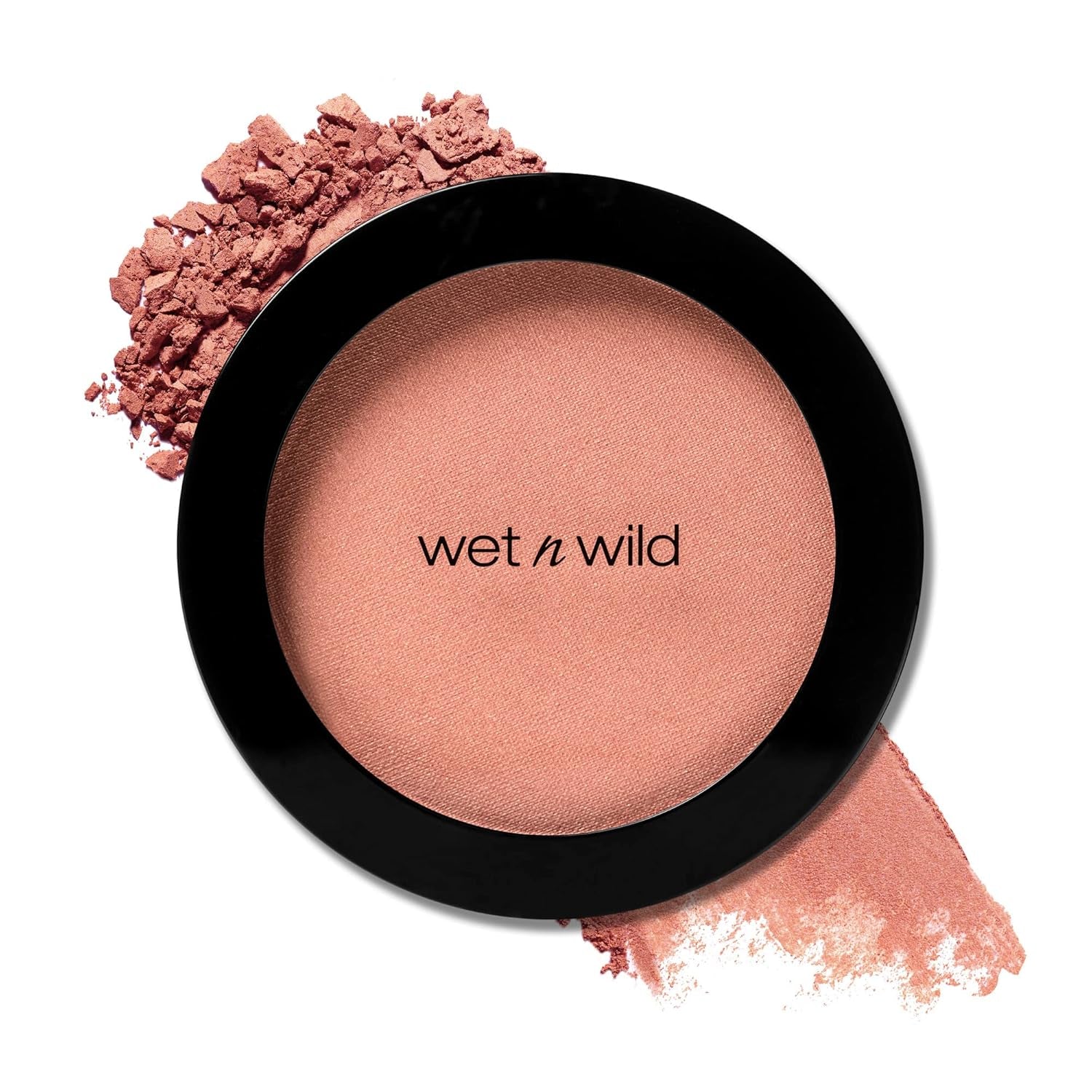 Wet N Wild Color Icon Blush, Effortless Matte Natural Sheer Glow & Seamless Blend, Luxuriously Infused Smooth Jojoba Oil, Cruelty-Free & Vegan - Pinch Me Pink